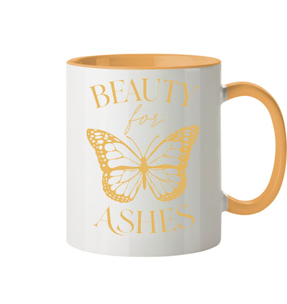 Jes 61,3 - Beauty for Ashes - Tasse zweifarbig