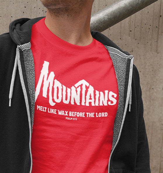 Ps 97,5 - Mountains (2) - Organic Shirt