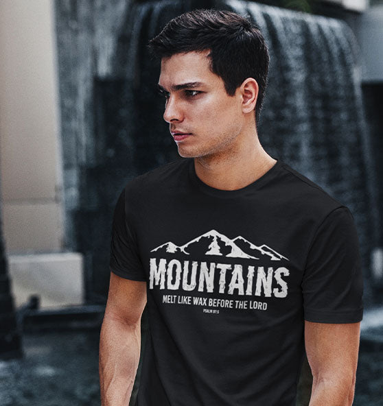 Ps 97,5 - MOUNTAINS - Organic Shirt