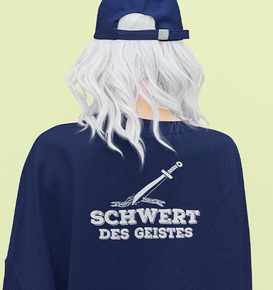 Eph 6,17 - Schwert des Geistes 2 - Organic Oversize Sweatshirt