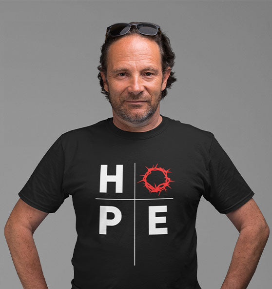 Hope - Brustprint - Organic Shirt