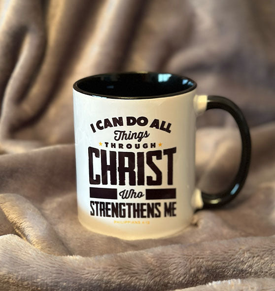 Phil 4,13 - I can do all things - Tasse zweifarbig