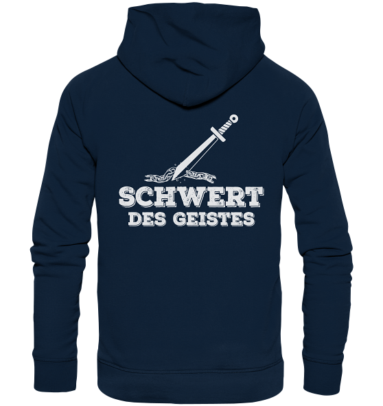 Eph 6,17 - Schwert des Geistes 2 - Organic Hoodie