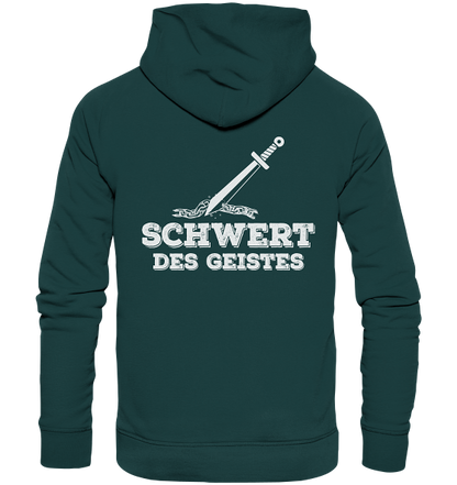 Eph 6,17 - Schwert des Geistes 2 - Organic Hoodie