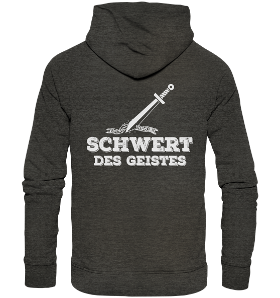 Eph 6,17 - Schwert des Geistes 2 - Organic Hoodie