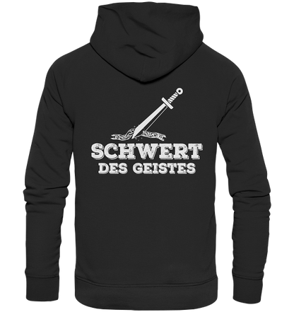 Eph 6,17 - Schwert des Geistes 2 - Organic Hoodie