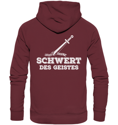 Eph 6,17 - Schwert des Geistes 2 - Organic Hoodie