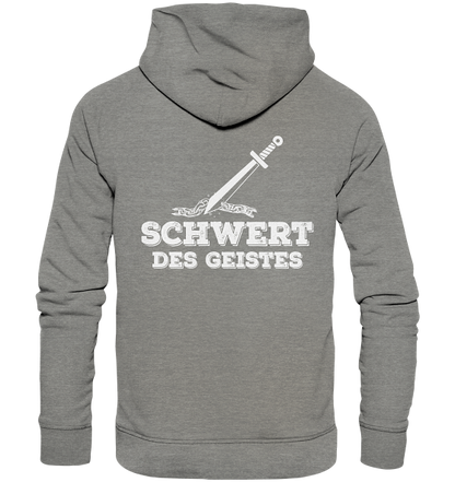 Eph 6,17 - Schwert des Geistes 2 - Organic Hoodie