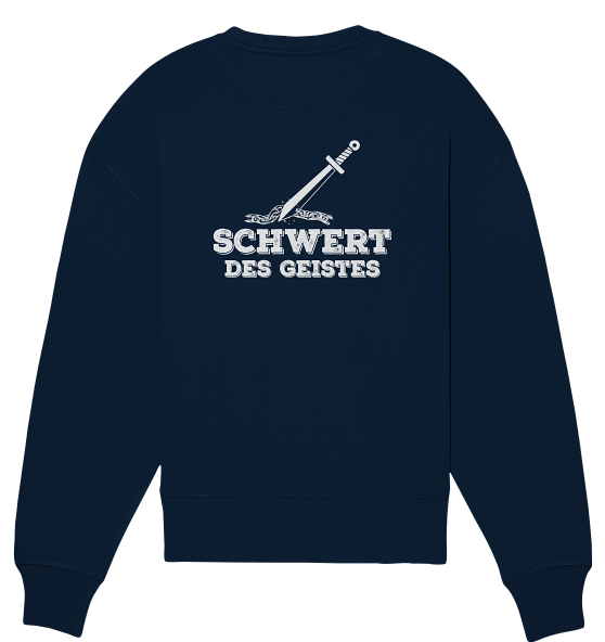 Eph 6,17 - Schwert des Geistes 2 - Organic Oversize Sweatshirt