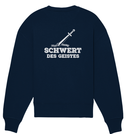 Eph 6,17 - Schwert des Geistes 2 - Organic Oversize Sweatshirt