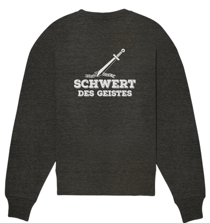 Eph 6,17 - Schwert des Geistes 2 - Organic Oversize Sweatshirt