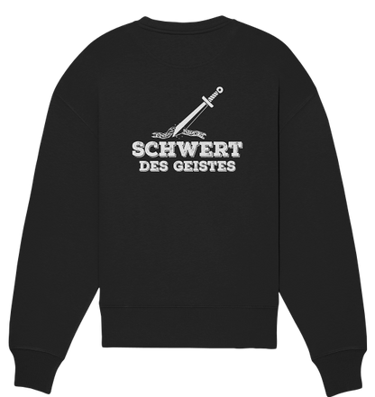 Eph 6,17 - Schwert des Geistes 2 - Organic Oversize Sweatshirt