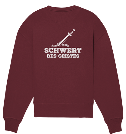 Eph 6,17 - Schwert des Geistes 2 - Organic Oversize Sweatshirt