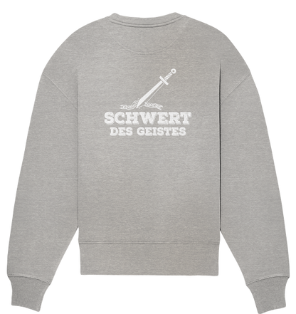 Eph 6,17 - Schwert des Geistes 2 - Organic Oversize Sweatshirt