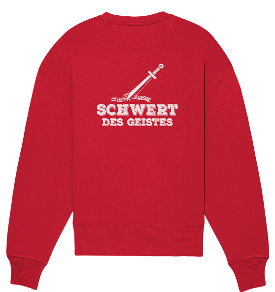 Eph 6,17 - Schwert des Geistes 2 - Organic Oversize Sweatshirt