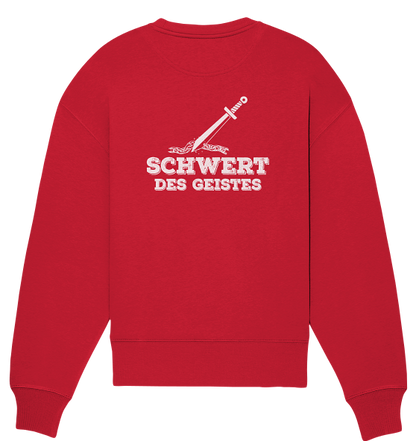 Eph 6,17 - Schwert des Geistes 2 - Organic Oversize Sweatshirt