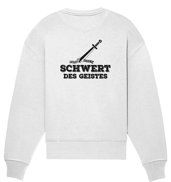 Eph 6,17 - Schwert des Geistes 2 - Organic Oversize Sweatshirt