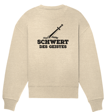 Eph 6,17 - Schwert des Geistes 2 - Organic Oversize Sweatshirt