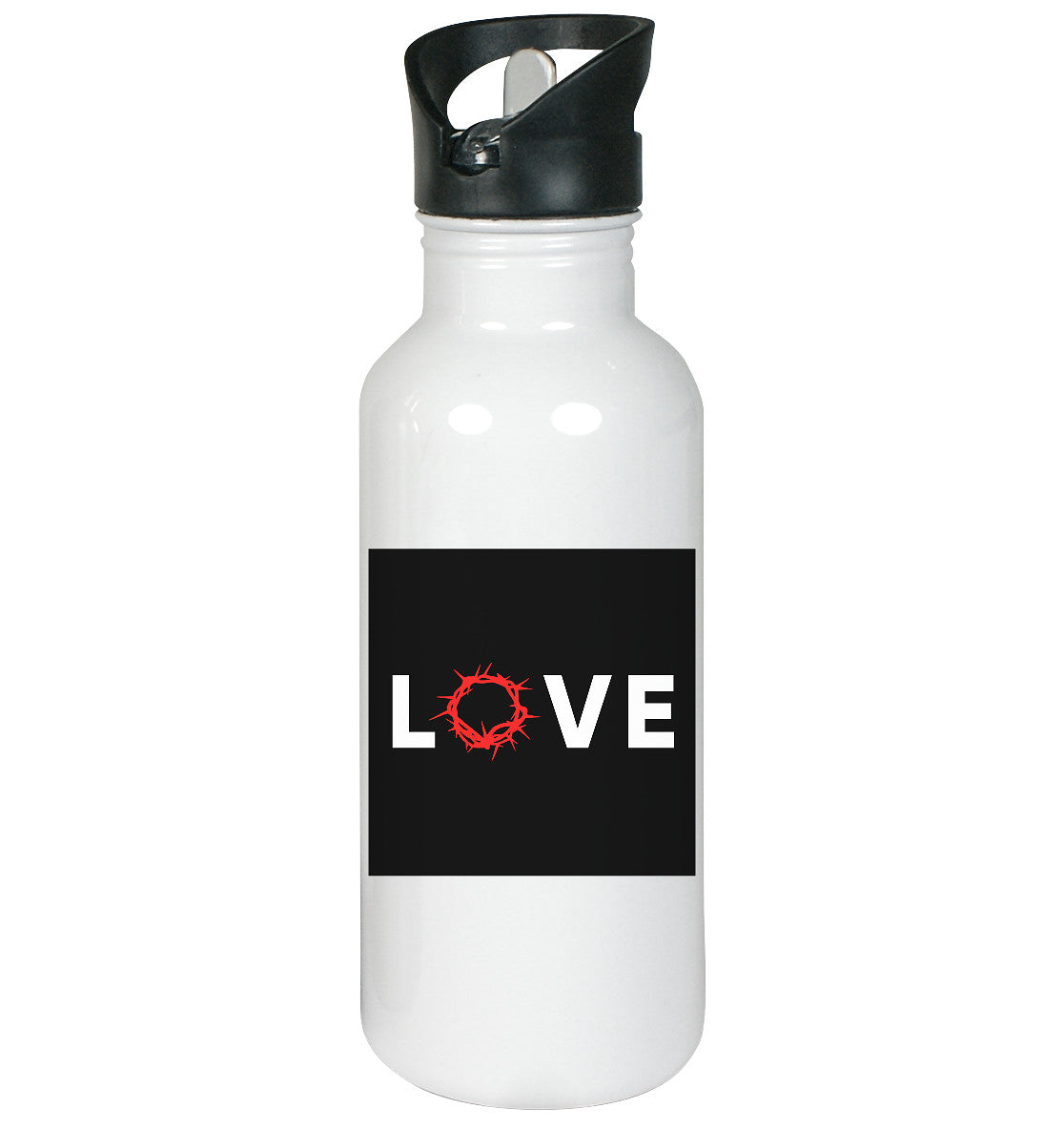 LOVE - Edelstahl-Trinkflasche