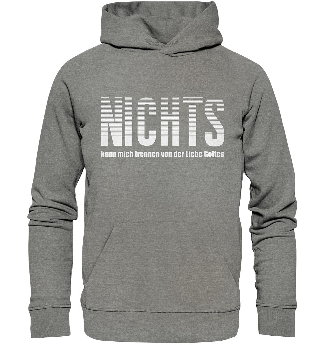 Röm 8,38-39 - NICHTS - Organic Hoodie