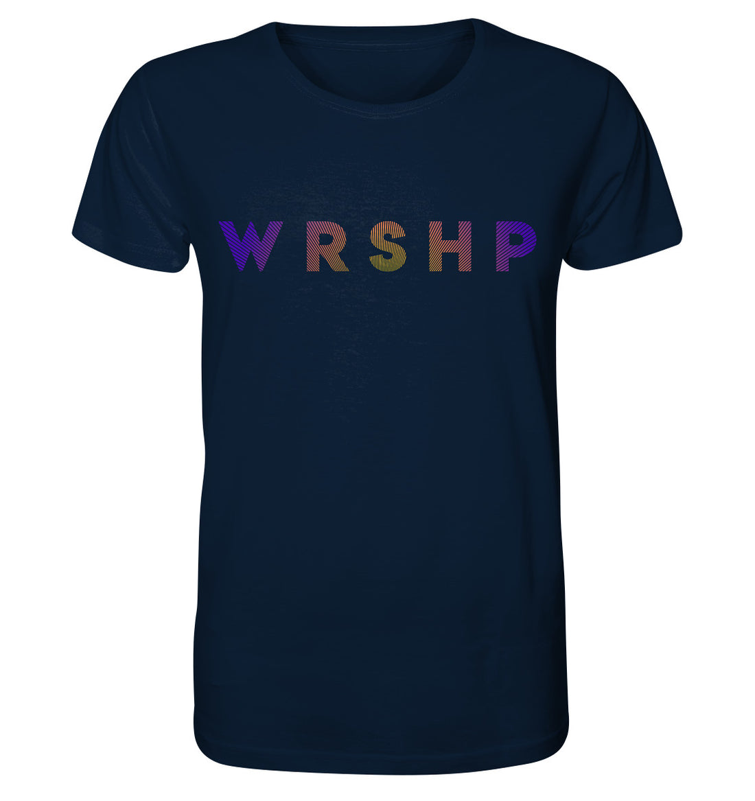 WRSHP Farbverlauf - Organic Shirt