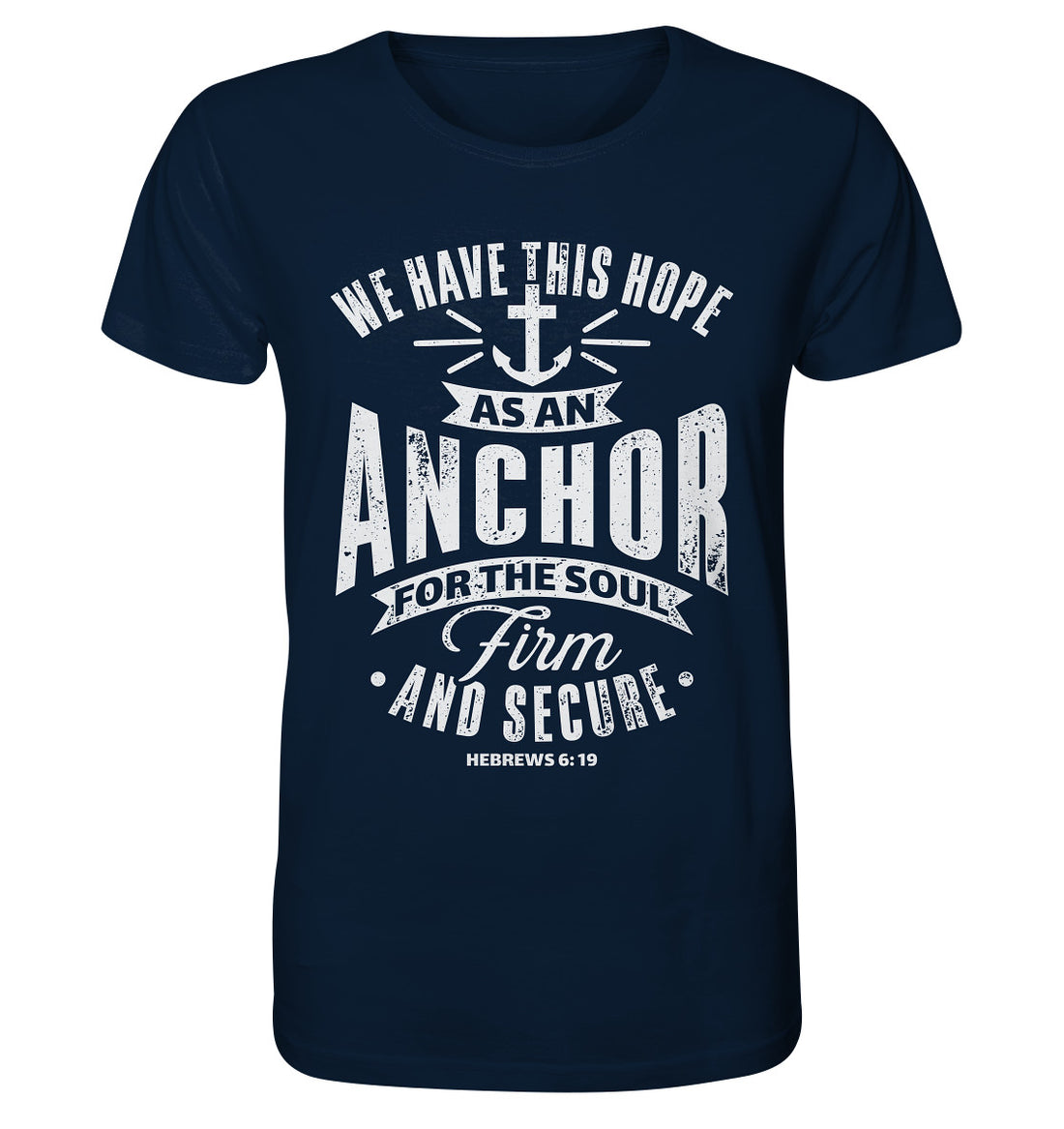Hebr 6,19 - Anchor - Organic Shirt