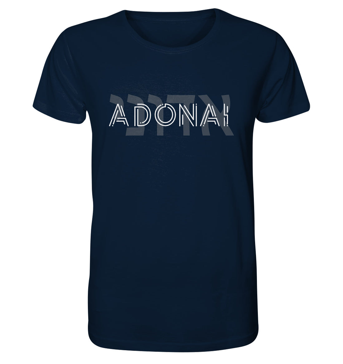Adonai - hebräisch - Organic Shirt