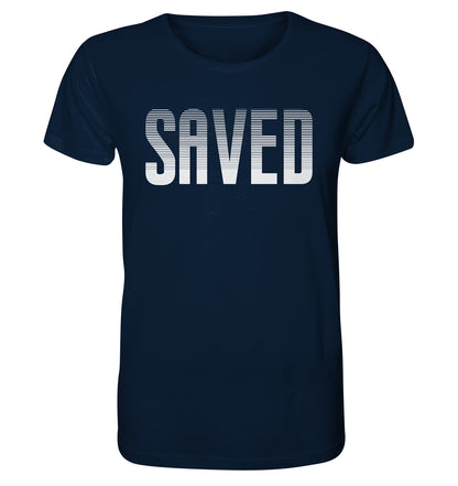 Eph 2,8 - SAVED Design weiß - Organic Shirt