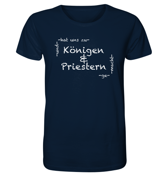 Offb 1,6 - Königen &amp; Priestern - Organic Shirt