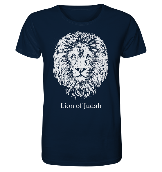 Offb 5,5 - Lion of Judah - weiß - Organic Shirt