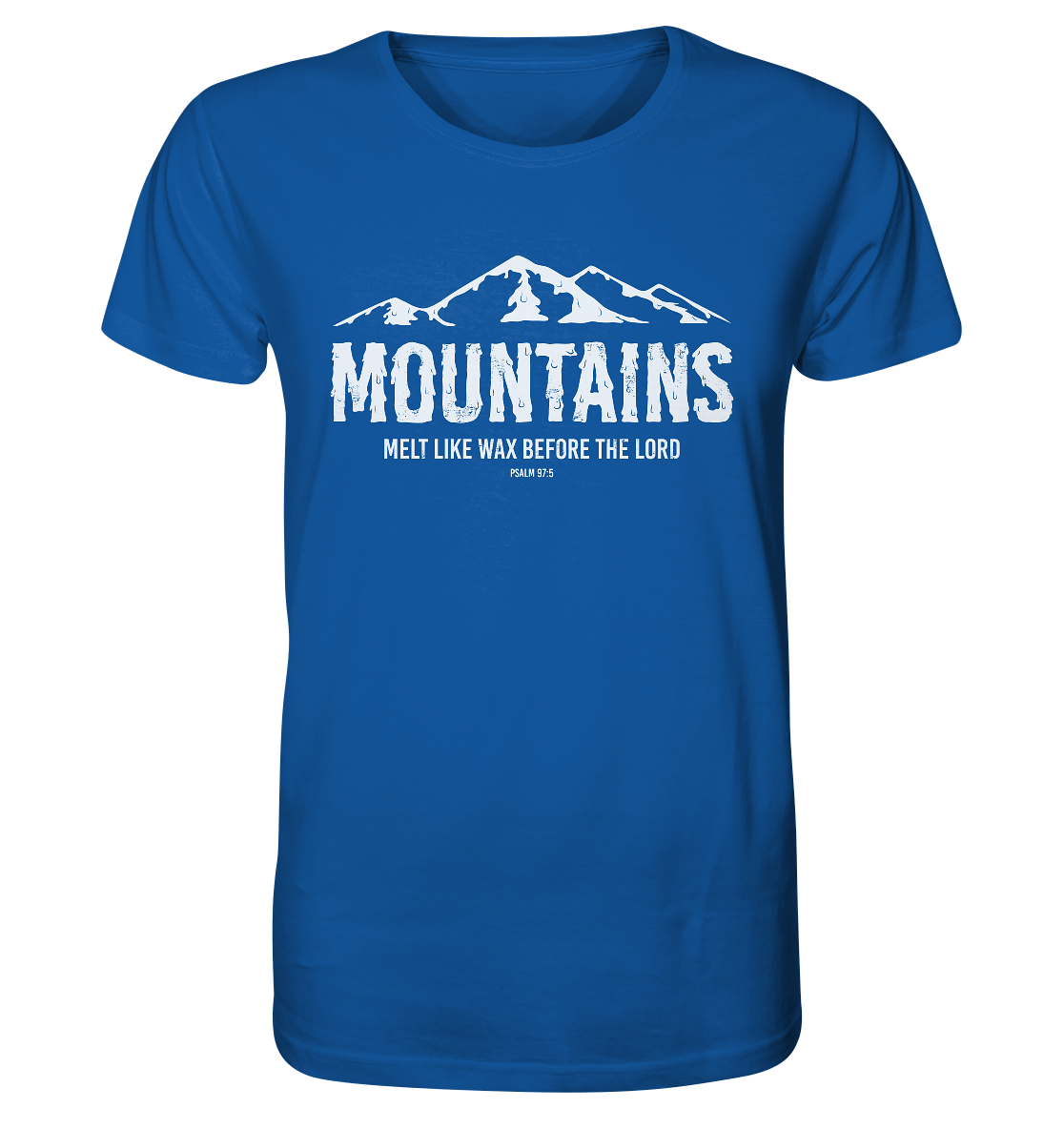 Ps 97,5 - MOUNTAINS - Organic Shirt