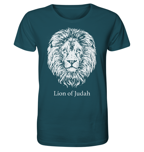 Offb 5,5 - Lion of Judah - weiß - Organic Shirt