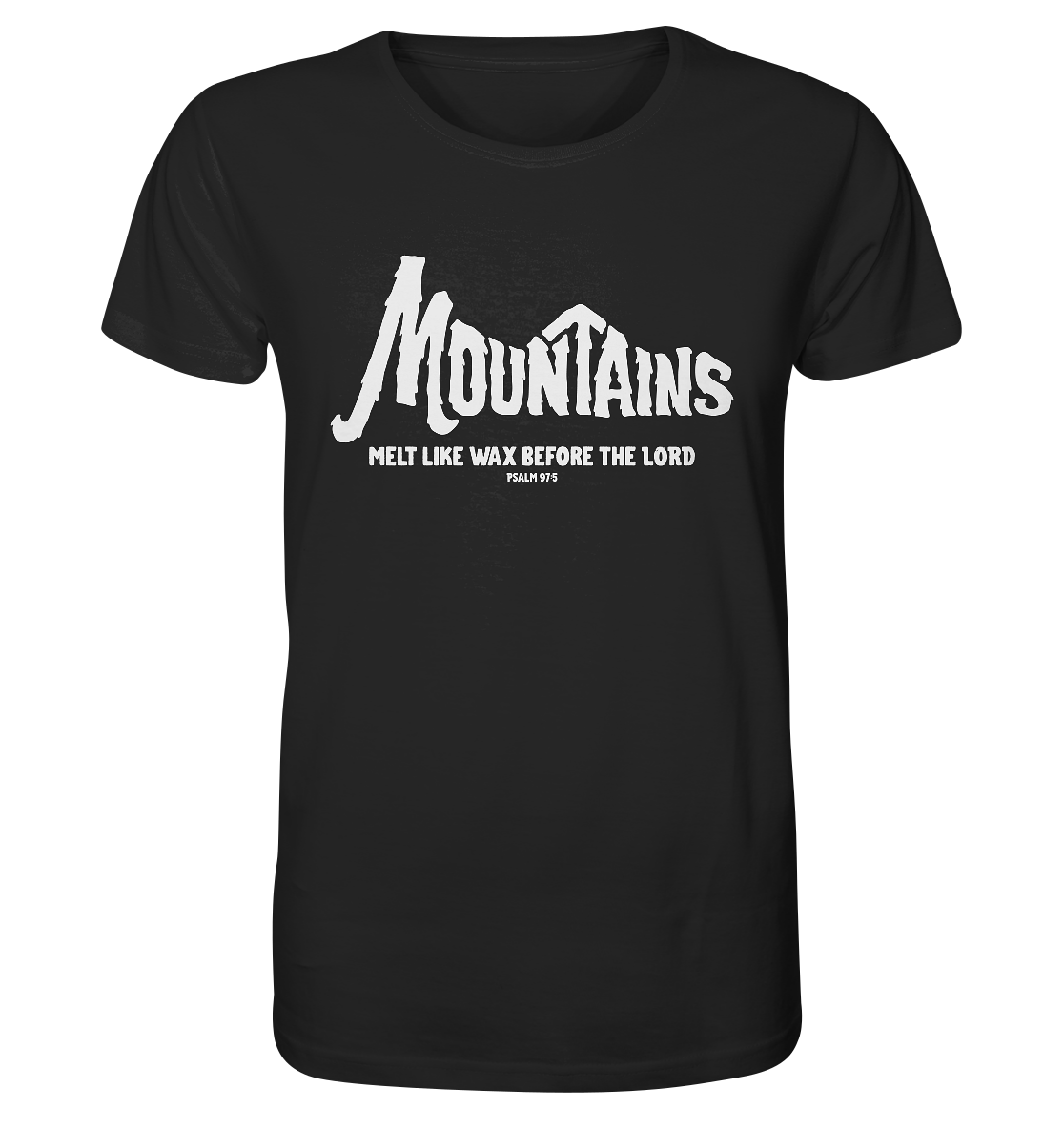 Ps 97,5 - Mountains (2) - Organic Shirt