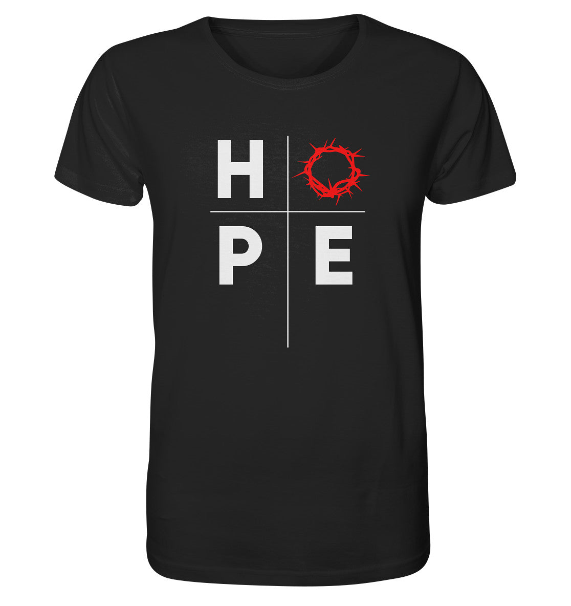 Hope - Brustprint - Organic Shirt