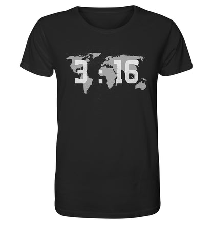 Joh 3,16 - World - Organic Shirt