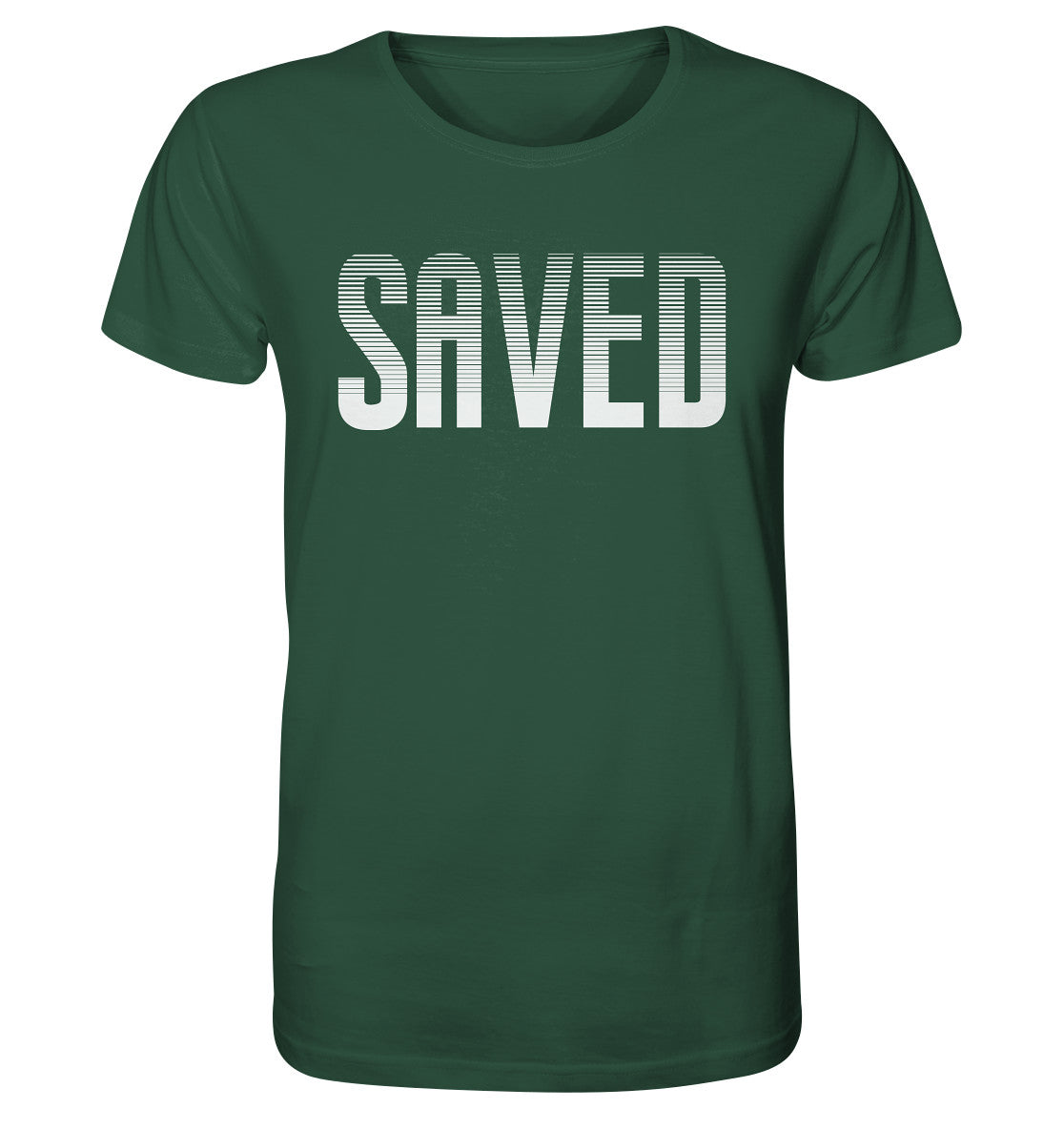 Eph 2,8 - SAVED Design weiß - Organic Shirt