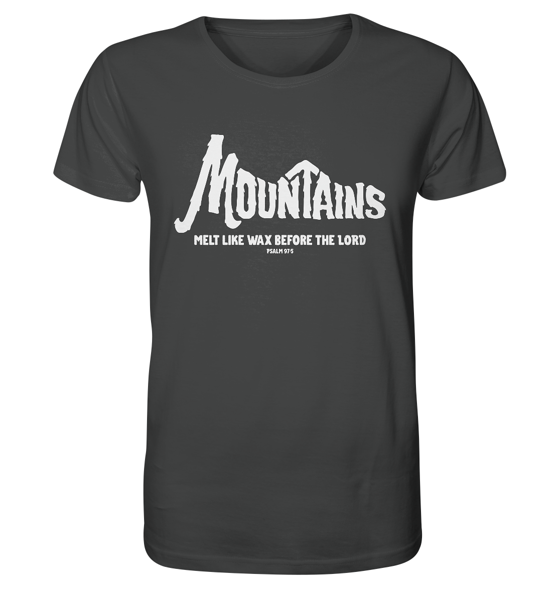 Ps 97,5 - Mountains (2) - Organic Shirt