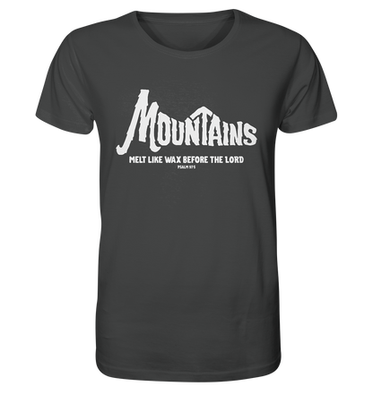 Ps 97,5 - Mountains (2) - Organic Shirt