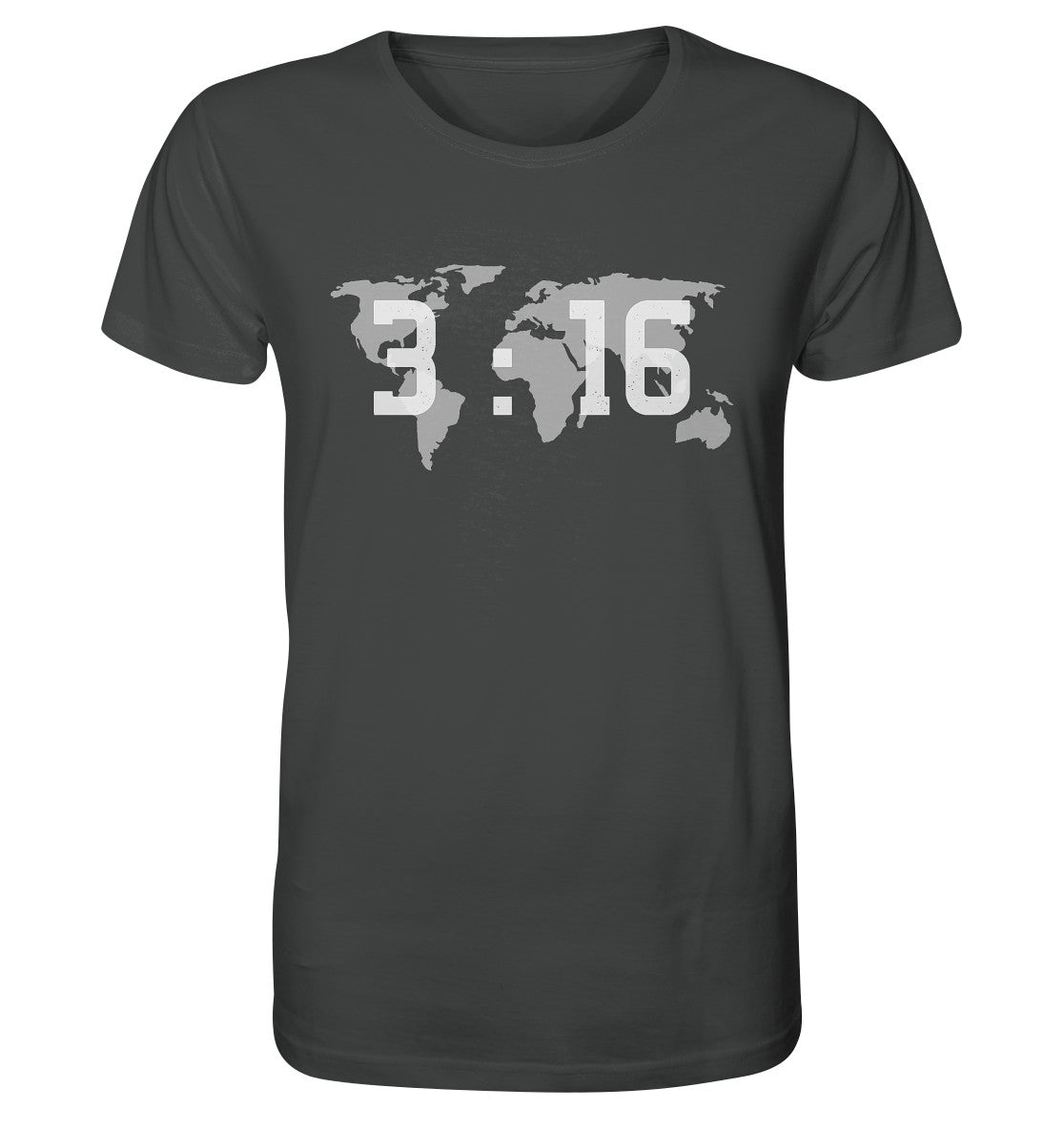 Joh 3,16 - World - Organic Shirt