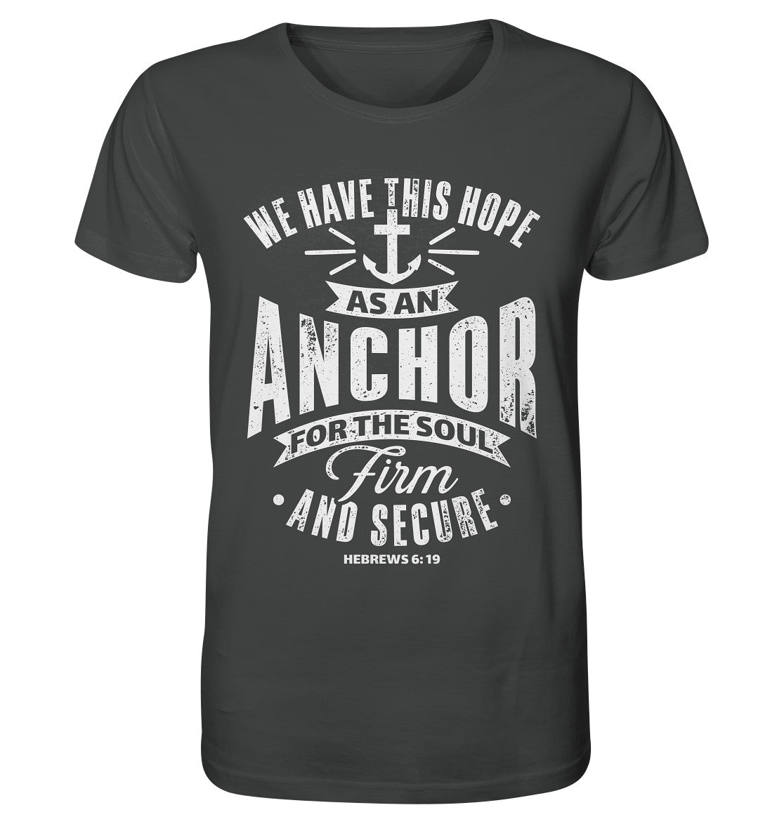 Hebr 6,19 - Anchor - Organic Shirt