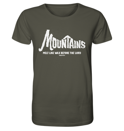 Ps 97,5 - Mountains (2) - Organic Shirt