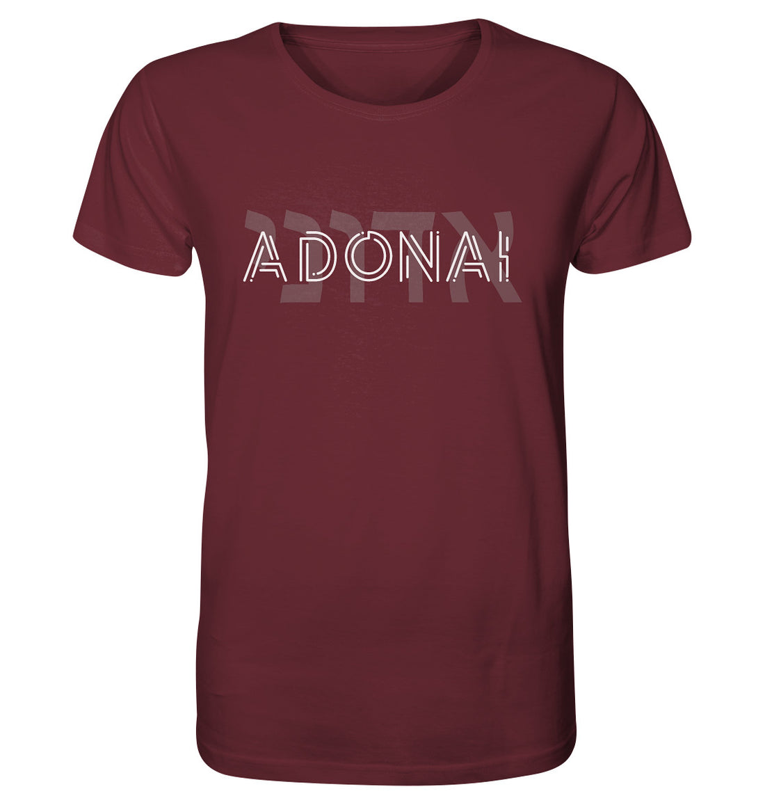 Adonai - hebräisch - Organic Shirt