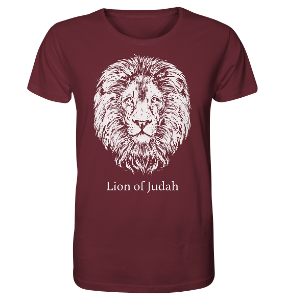 Offb 5,5 - Lion of Judah - weiß - Organic Shirt