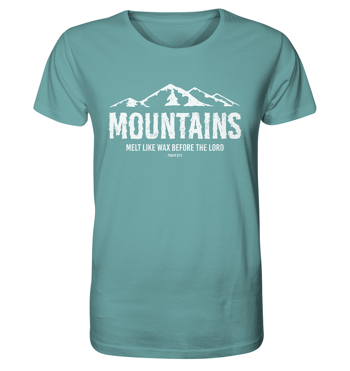 Ps 97,5 - MOUNTAINS - Organic Shirt