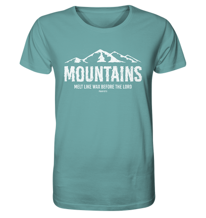 Ps 97,5 - MOUNTAINS - Organic Shirt