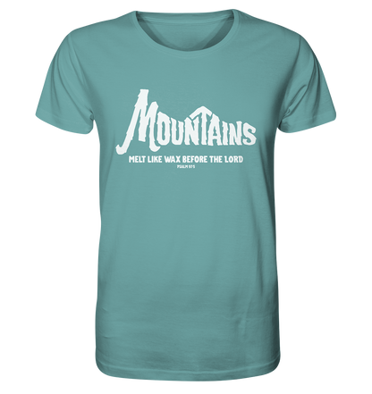 Ps 97,5 - Mountains (2) - Organic Shirt