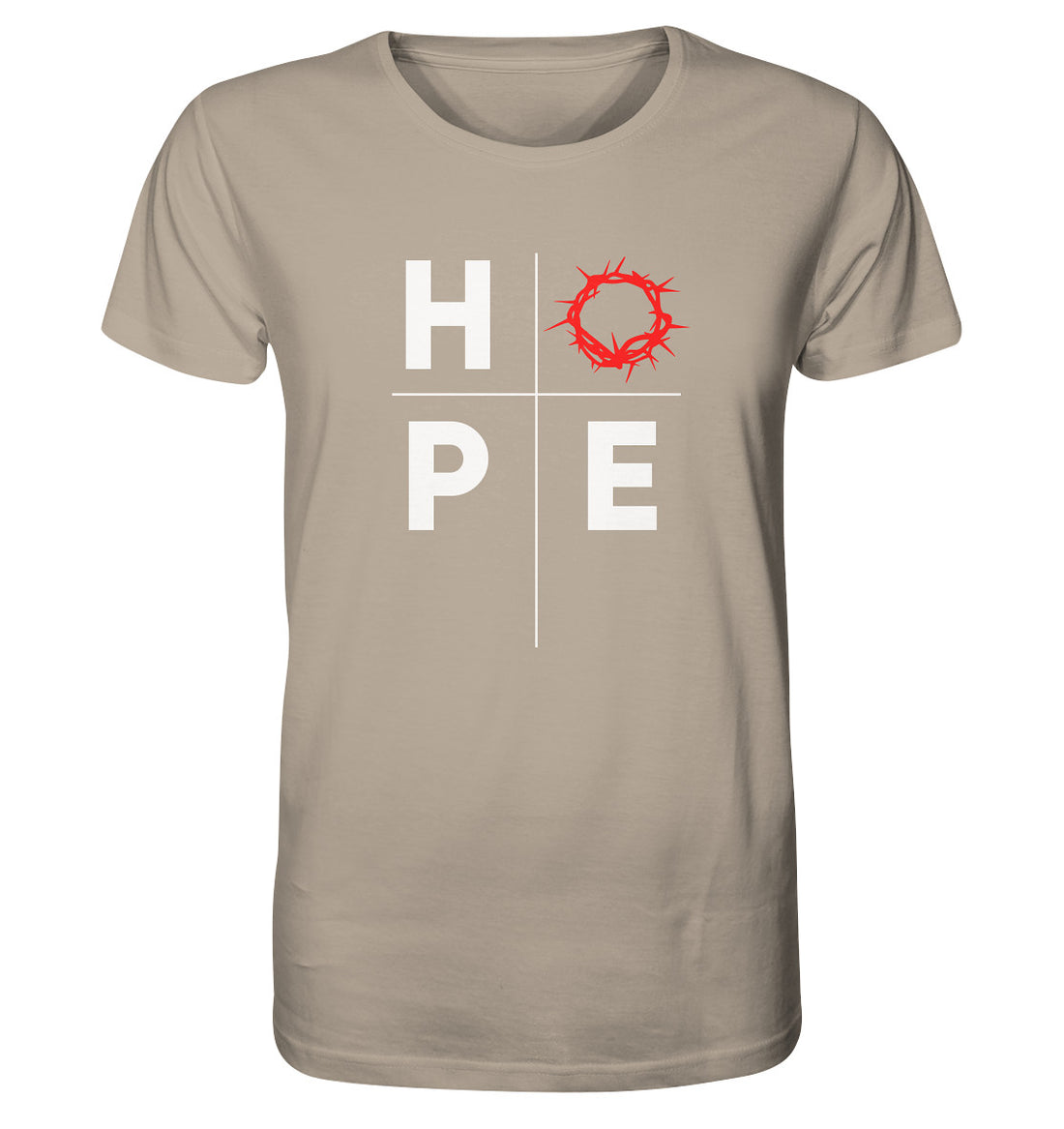 Hope - Brustprint - Organic Shirt