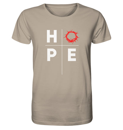 Hope - Brustprint - Organic Shirt