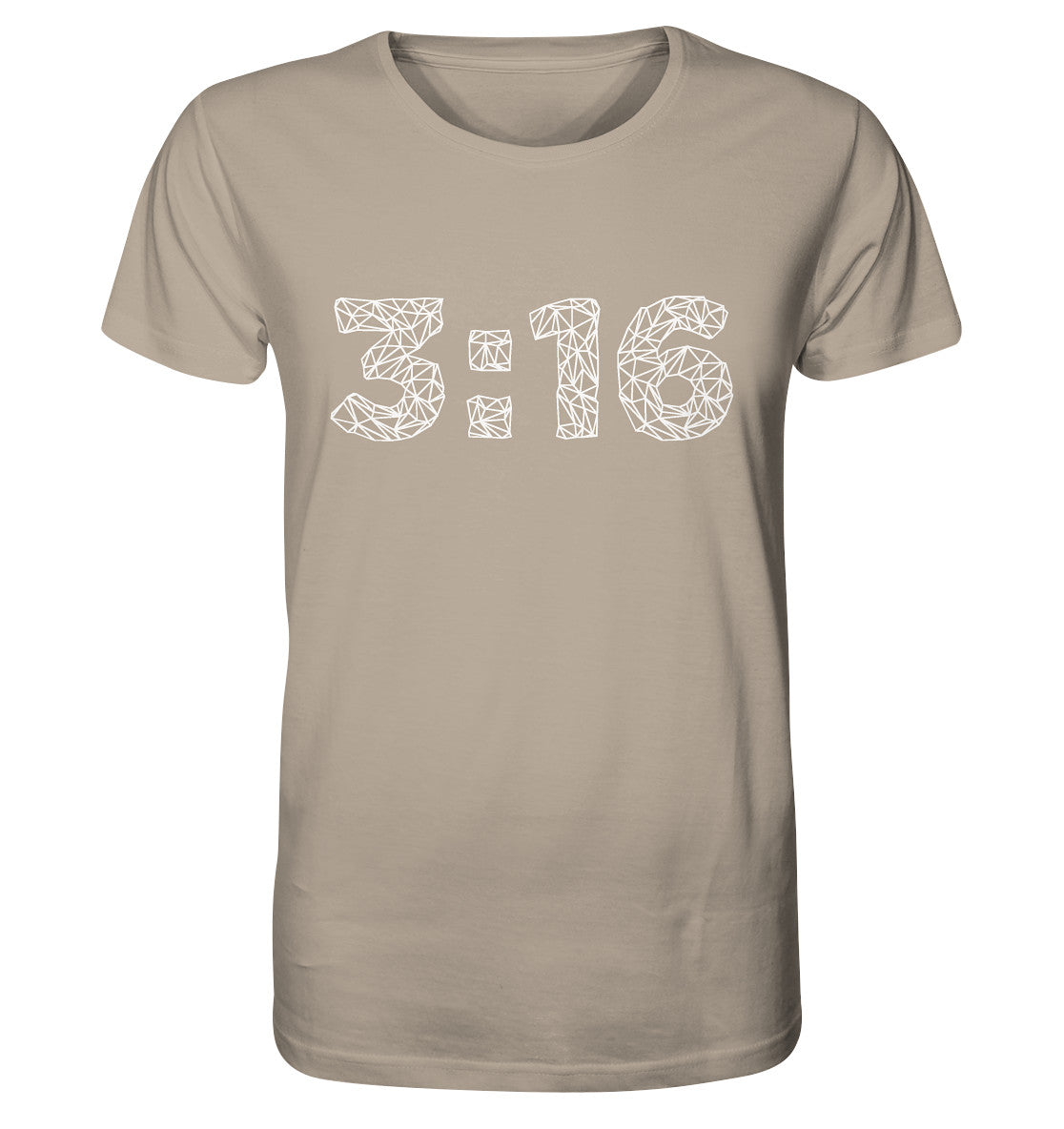 Joh 3,16 - polygon - Organic Shirt