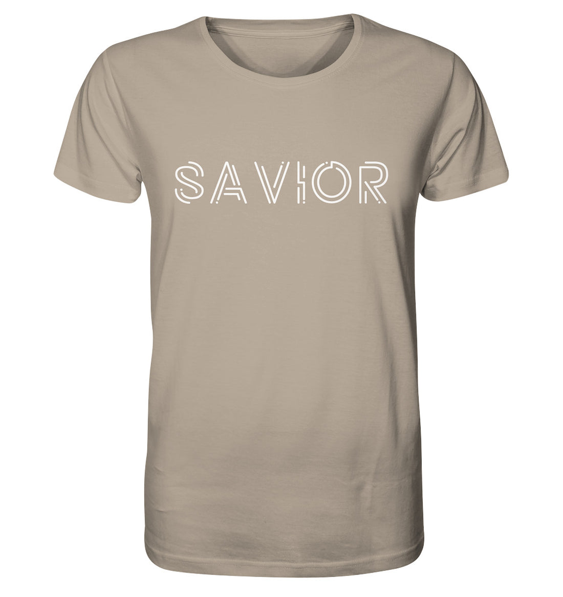 1.Joh 4,14 - SAVIOR - Organic Shirt